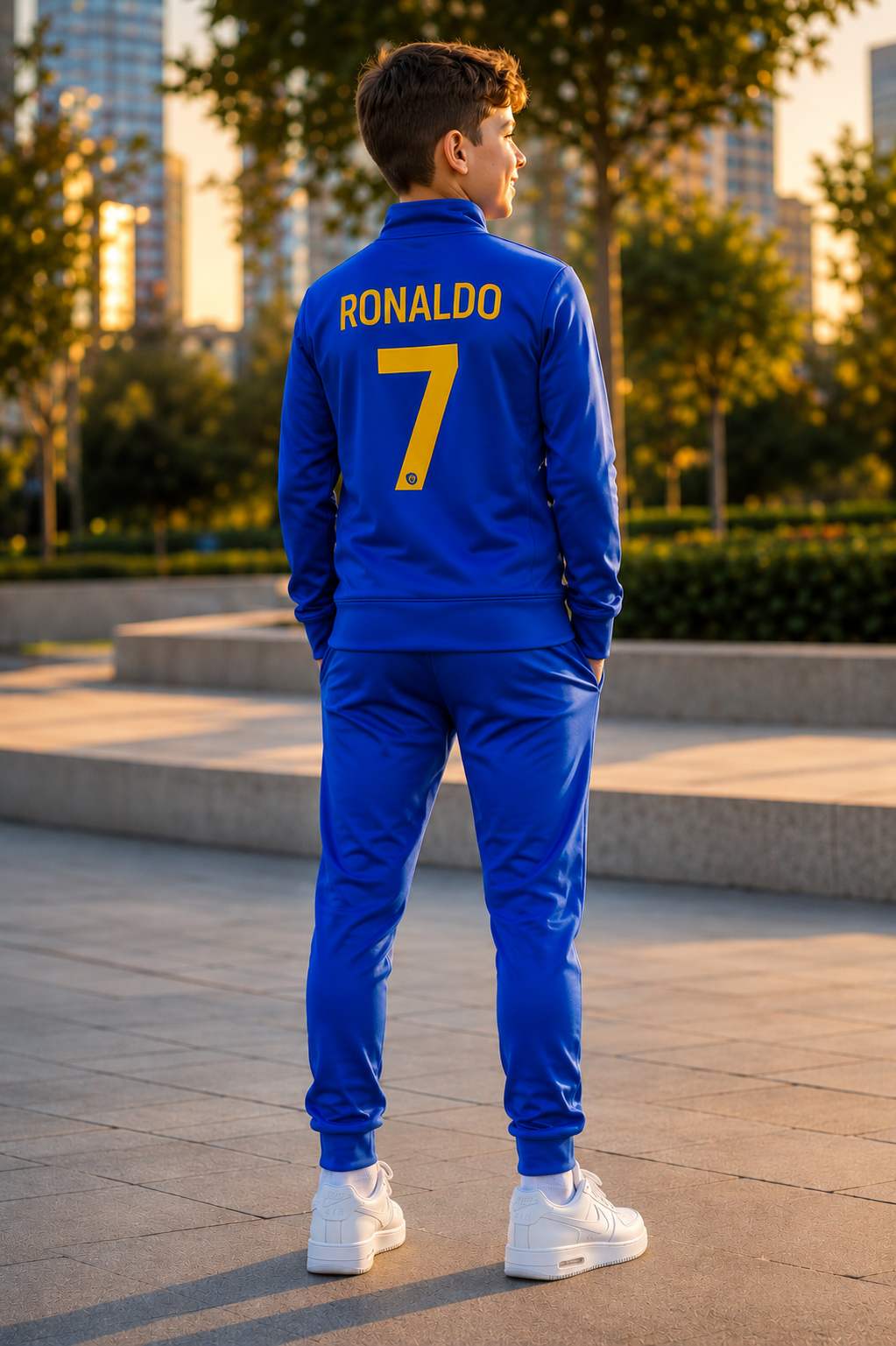 DEČIJA TRENERKA EN-NASR, RONALDO – BLUE 🔵⚽