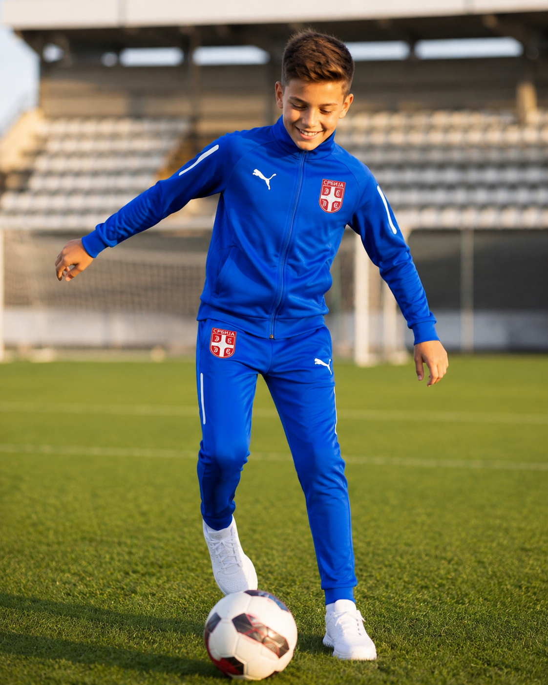 DEČIJA TRENERKA SRBIJA – BLUE 🔵⚽