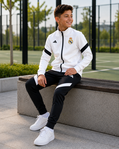 DEČIJA TRENERKA REAL MADRID – BLACK-WHITE ⚫⚪⚽