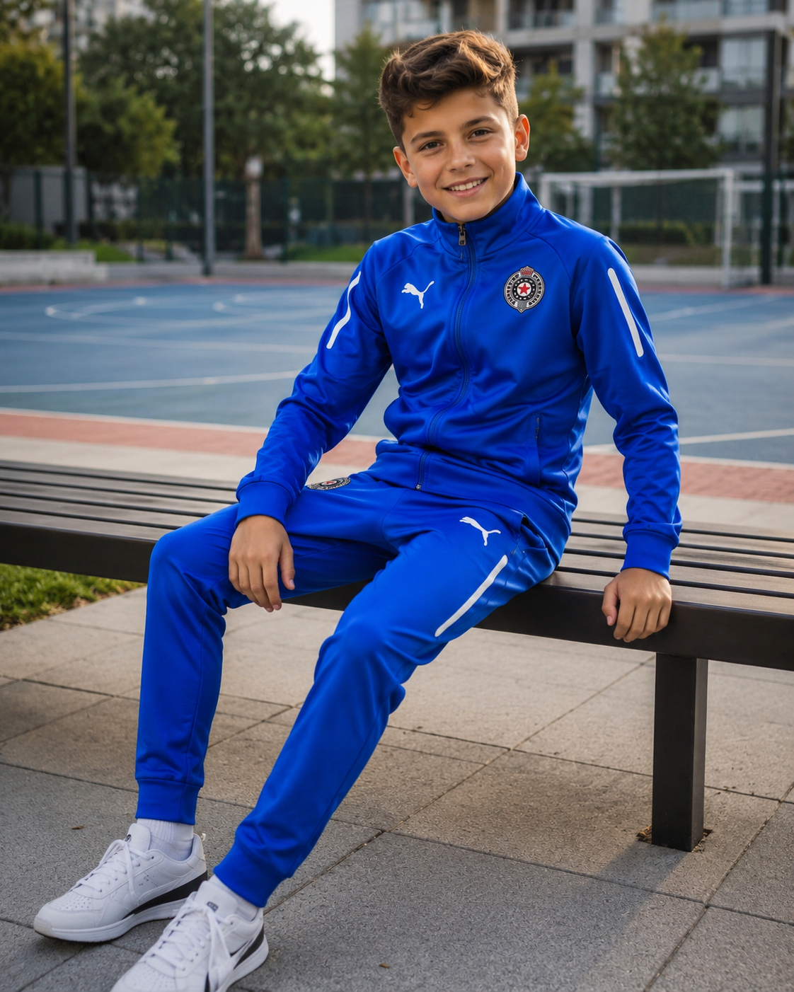 DEČIJA TRENERKA PARTIZAN – BLUE 🔵⚽