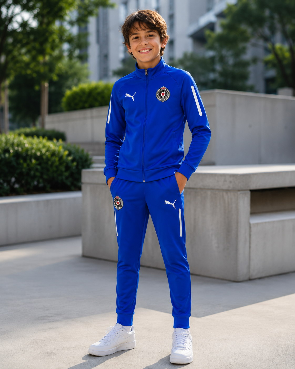 DEČIJA TRENERKA PARTIZAN – BLUE 🔵⚽
