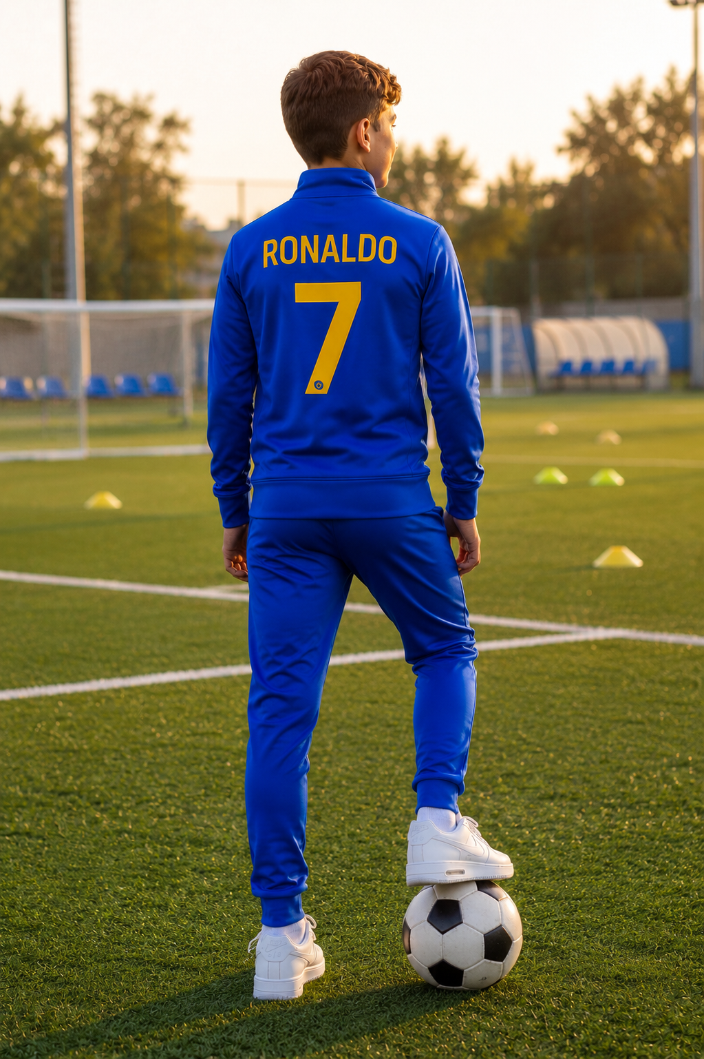 DEČIJA TRENERKA EN-NASR, RONALDO – BLUE 🔵⚽