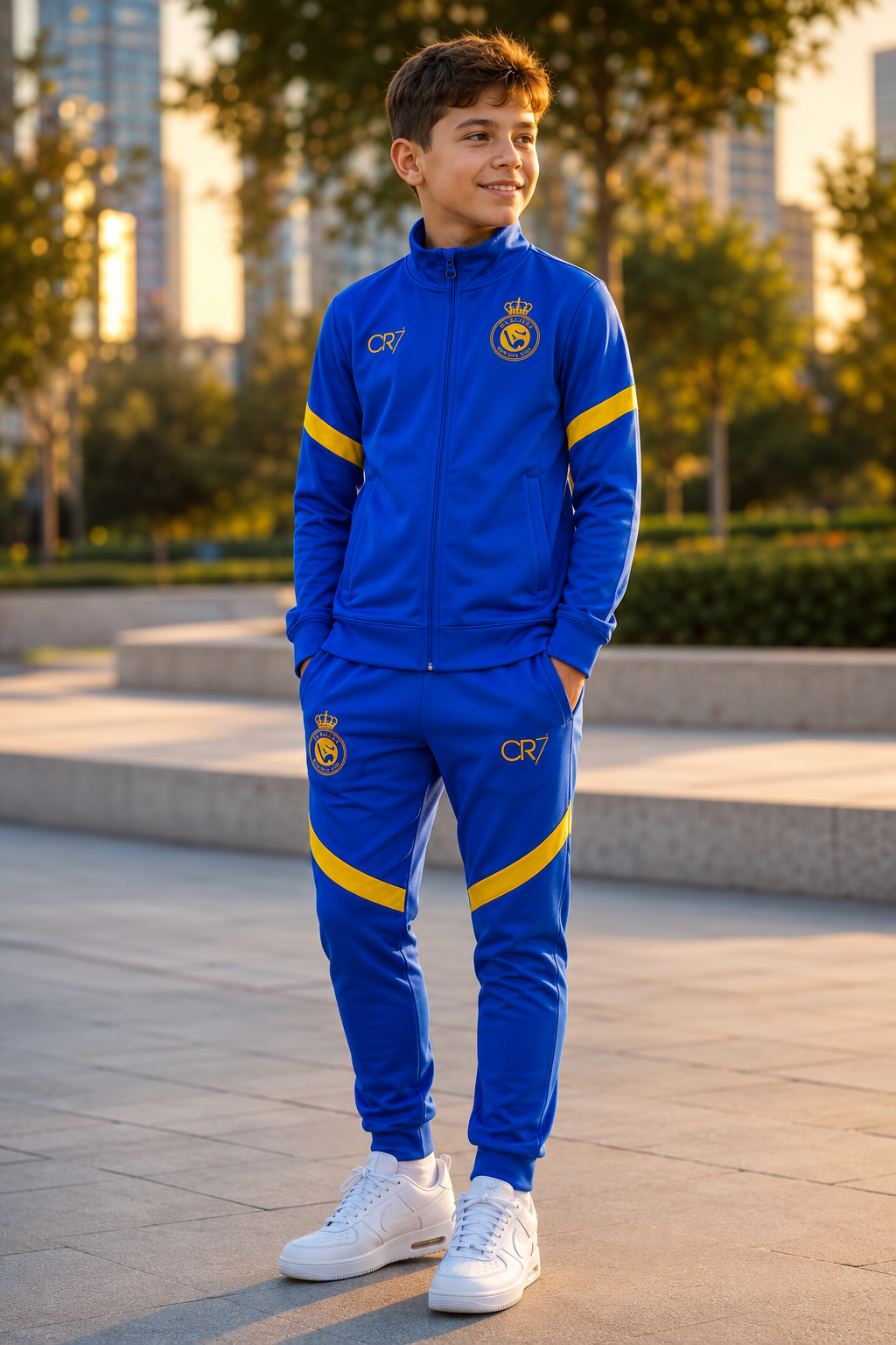 DEČIJA TRENERKA EN-NASR, RONALDO – BLUE 🔵⚽