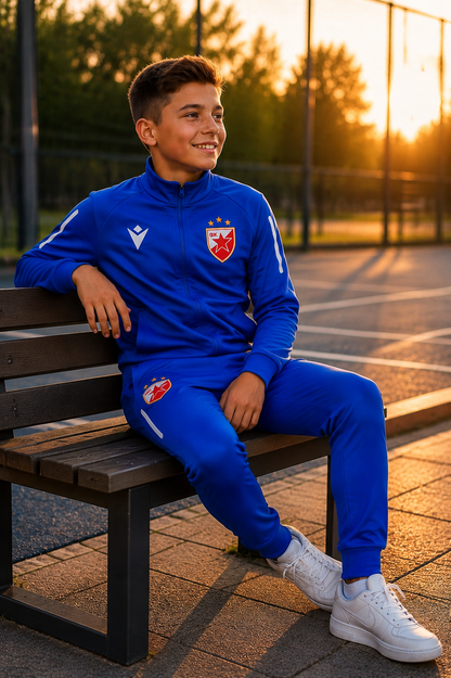 DEČIJA TRENERKA CRVENA ZVEZDA – BLUE 🔵⚽