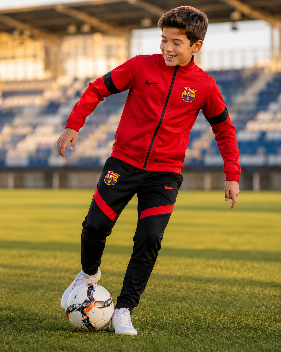 DEČIJA TRENERKA BARSELONA – RED-BLACK 🔴⚫⚽