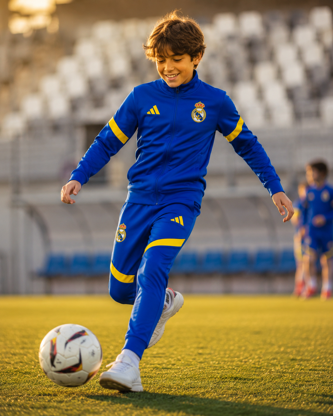 DEČIJA TRENERKA REAL MADRID – BLUE-YELLOW 🔵🟡⚽