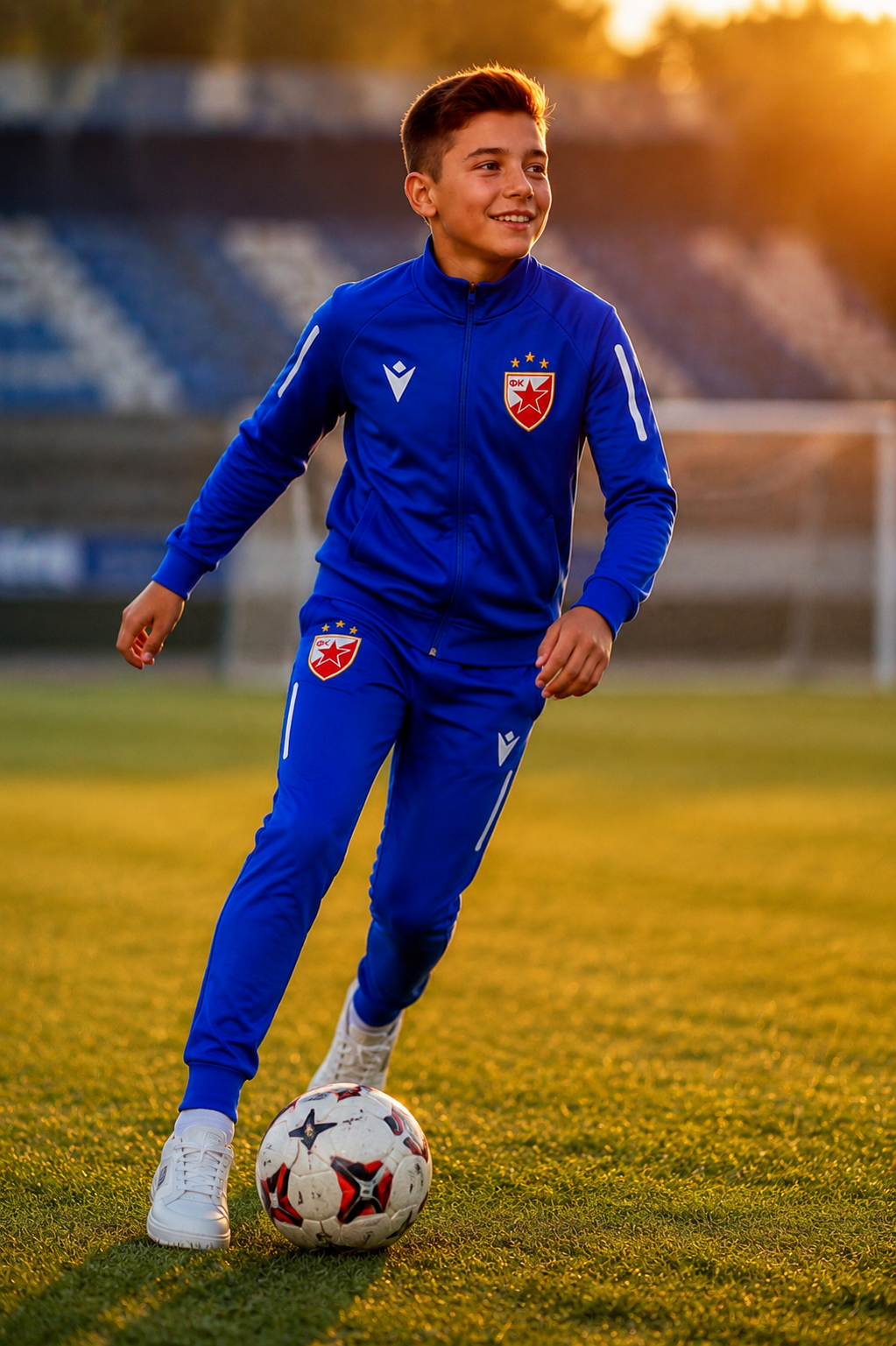 DEČIJA TRENERKA CRVENA ZVEZDA – BLUE 🔵⚽