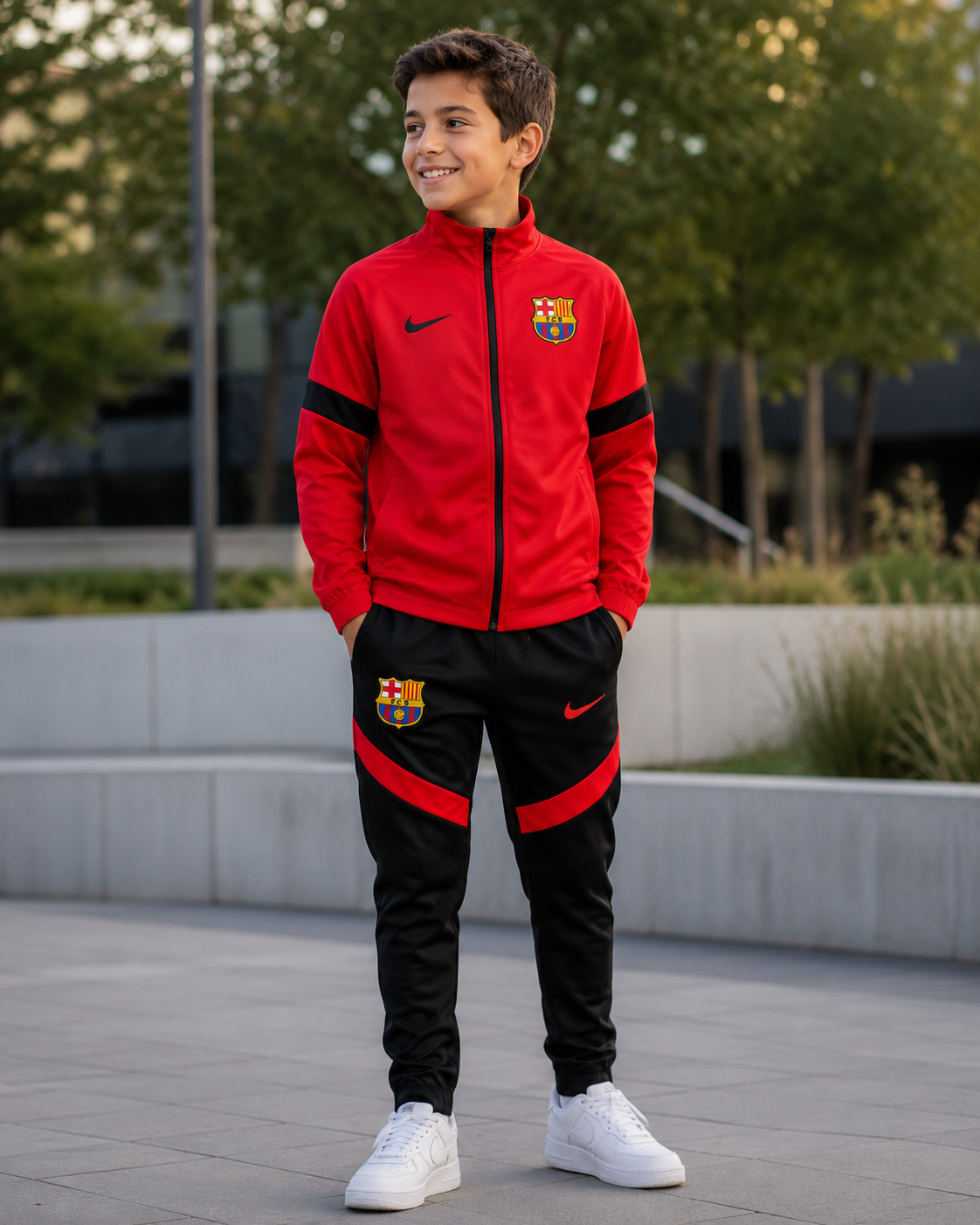 DEČIJA TRENERKA BARSELONA – RED-BLACK 🔴⚫⚽