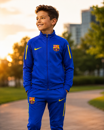 DEČIJA TRENERKA BARSELONA – BLUE 🔵⚽