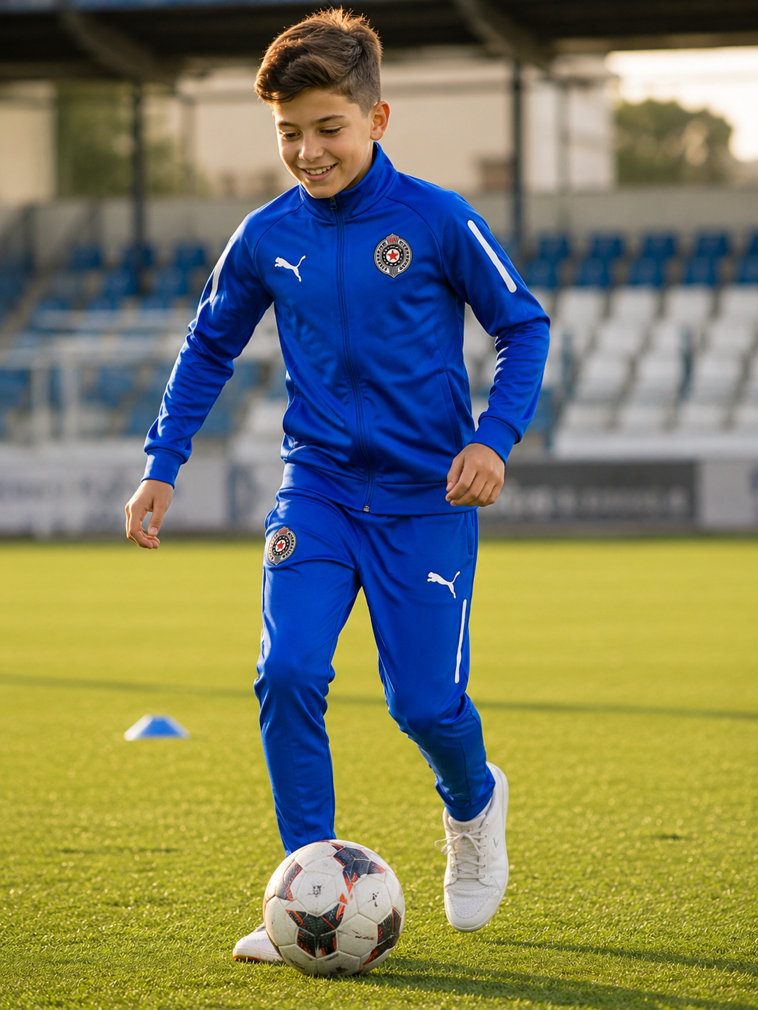 DEČIJA TRENERKA PARTIZAN – BLUE 🔵⚽
