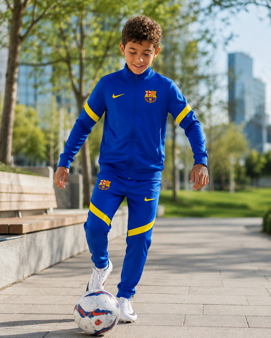 DEČIJA TRENERKA BLUE-YELLOW 🔵🟡⚽
