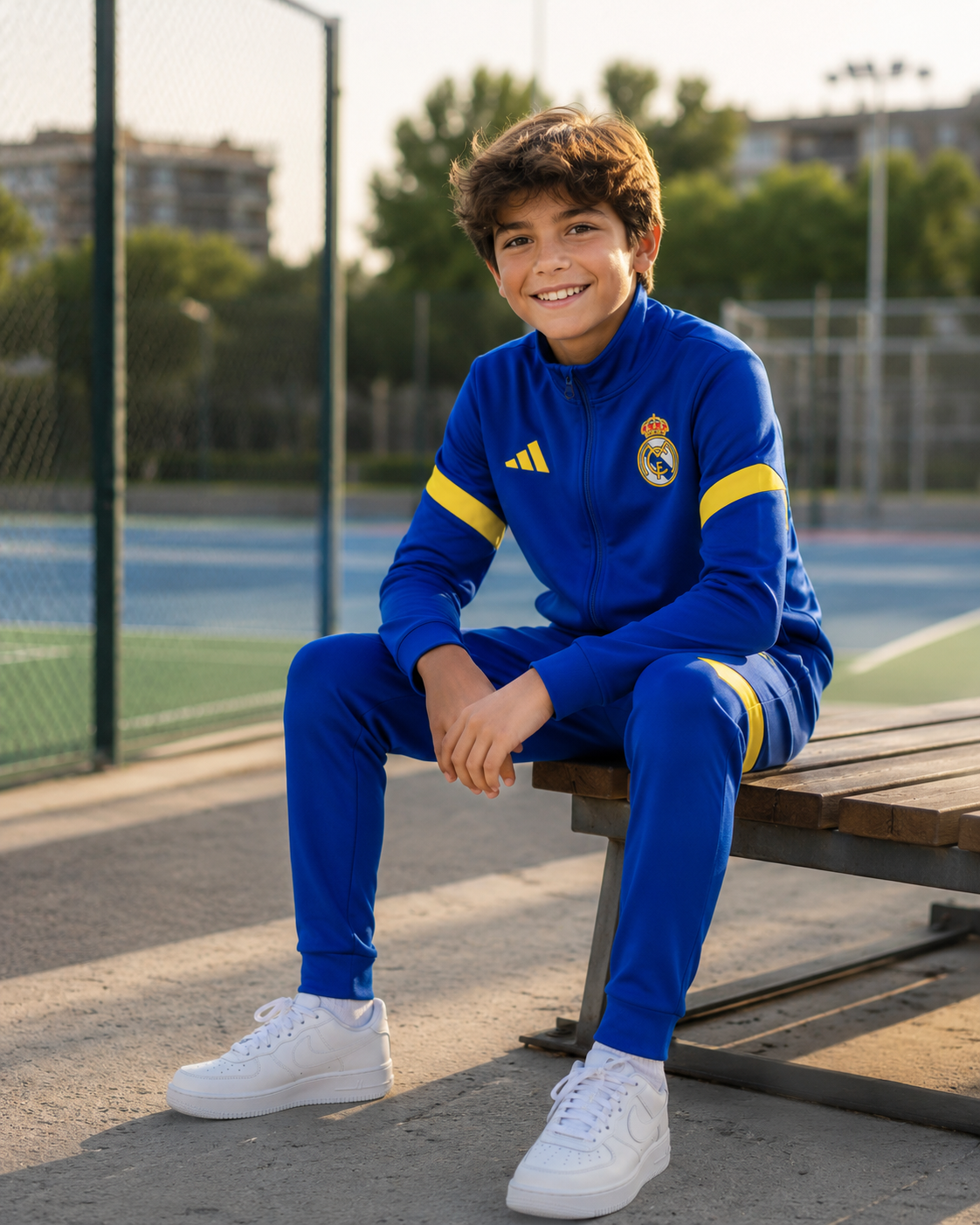 DEČIJA TRENERKA REAL MADRID – BLUE-YELLOW 🔵🟡⚽