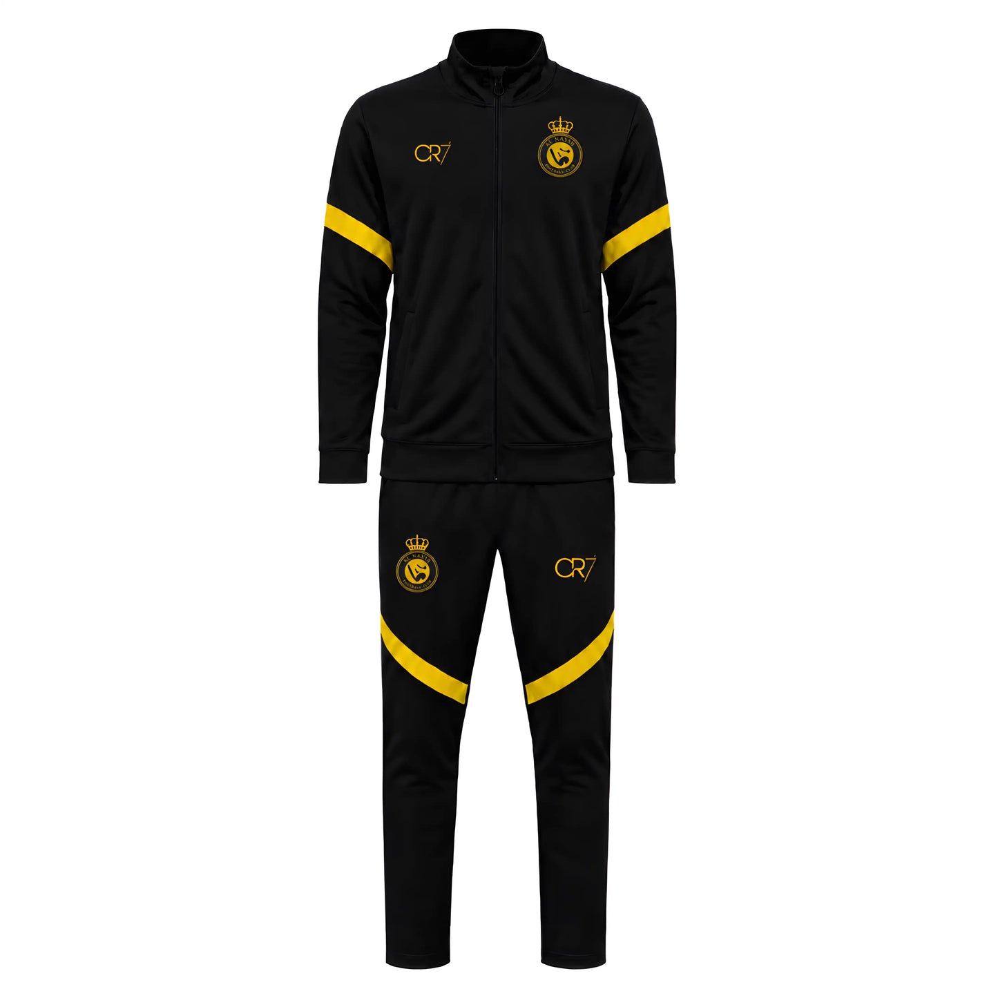 DEČIJA TRENERKA EN-NASR, RONALDO – BLACK ⚫🟡⚽