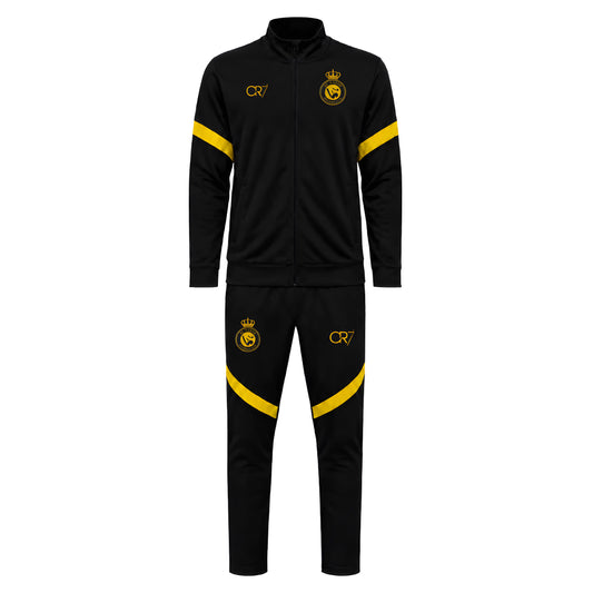 DEČIJA TRENERKA EN-NASR, RONALDO – BLACK ⚫🟡⚽