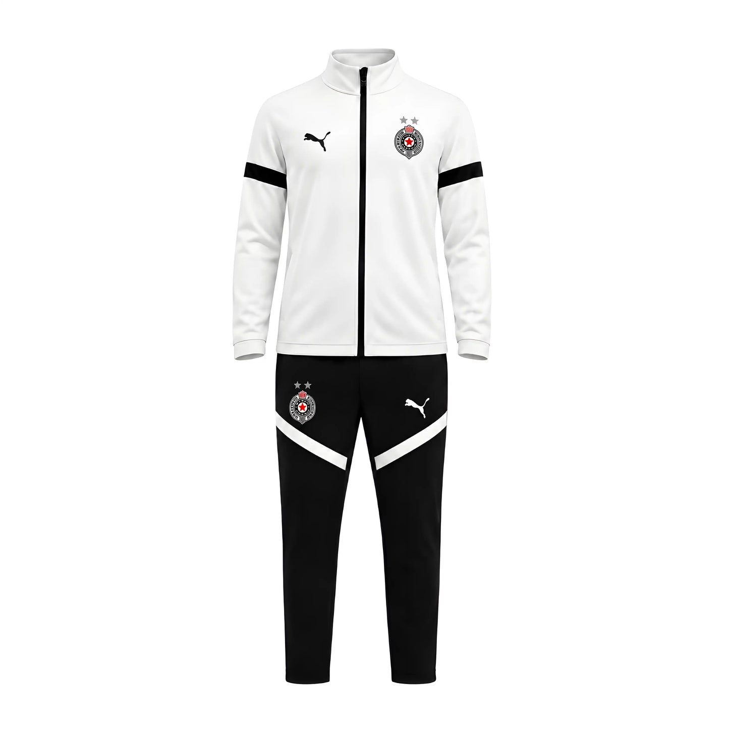 DEČIJA TRENERKA PARTIZAN – BLACK-WHITE ⚫⚪⚽